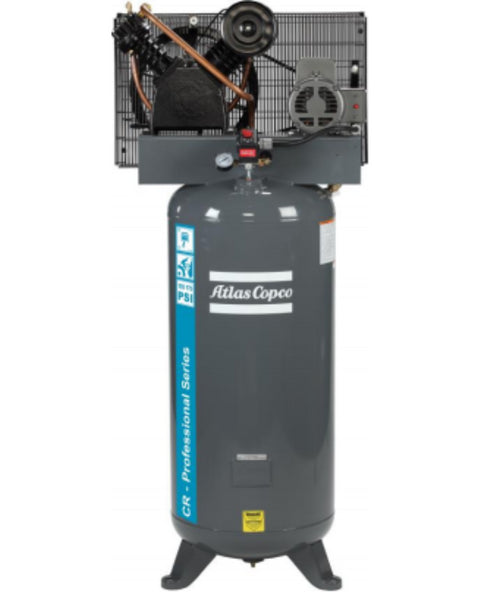 Front View of 15 HP Piston Air Compressor CR15.