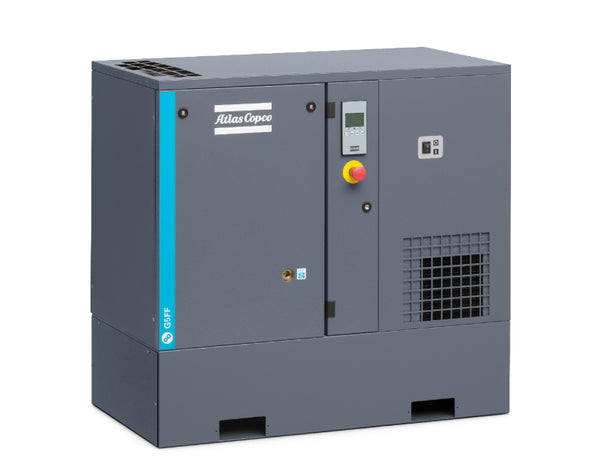 View of 15 HP Rotary Screw Air Compressor G11